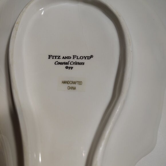 Fitz & Floyd Coastal Critters RETIRED Lobster Dishes Set of Two Nautical Crab - Picture 11 of 12